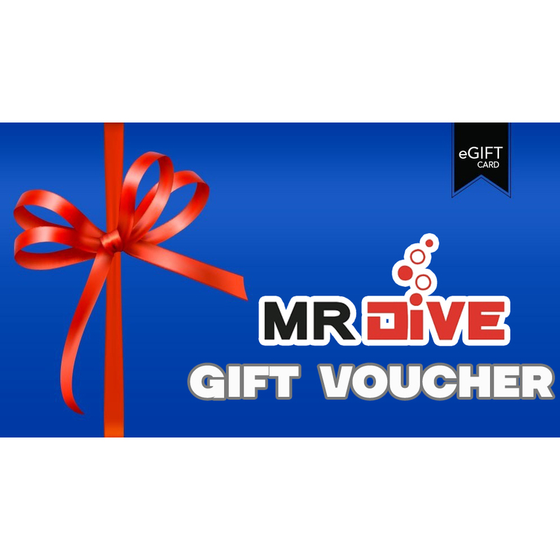 Mr Dive MrDive e-Gift Card Electronic Voucher Card - $100