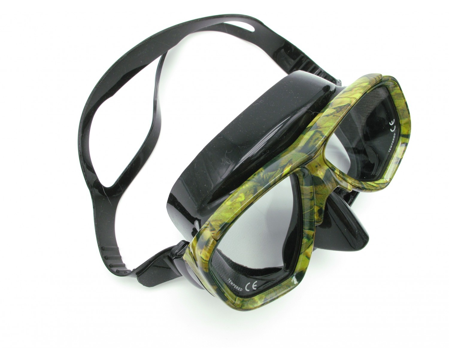 DivePRO M3 MASK GREEN CAMO Spearfishing & Scubadiving Gear