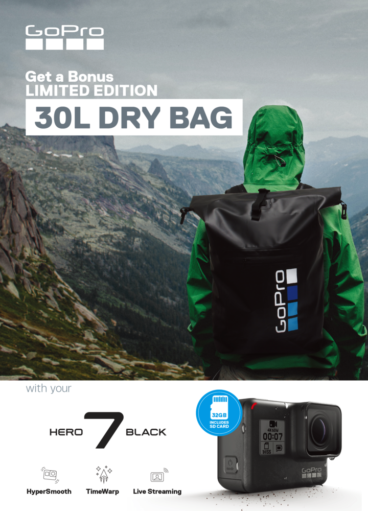 gopro dry bag backpack 30l