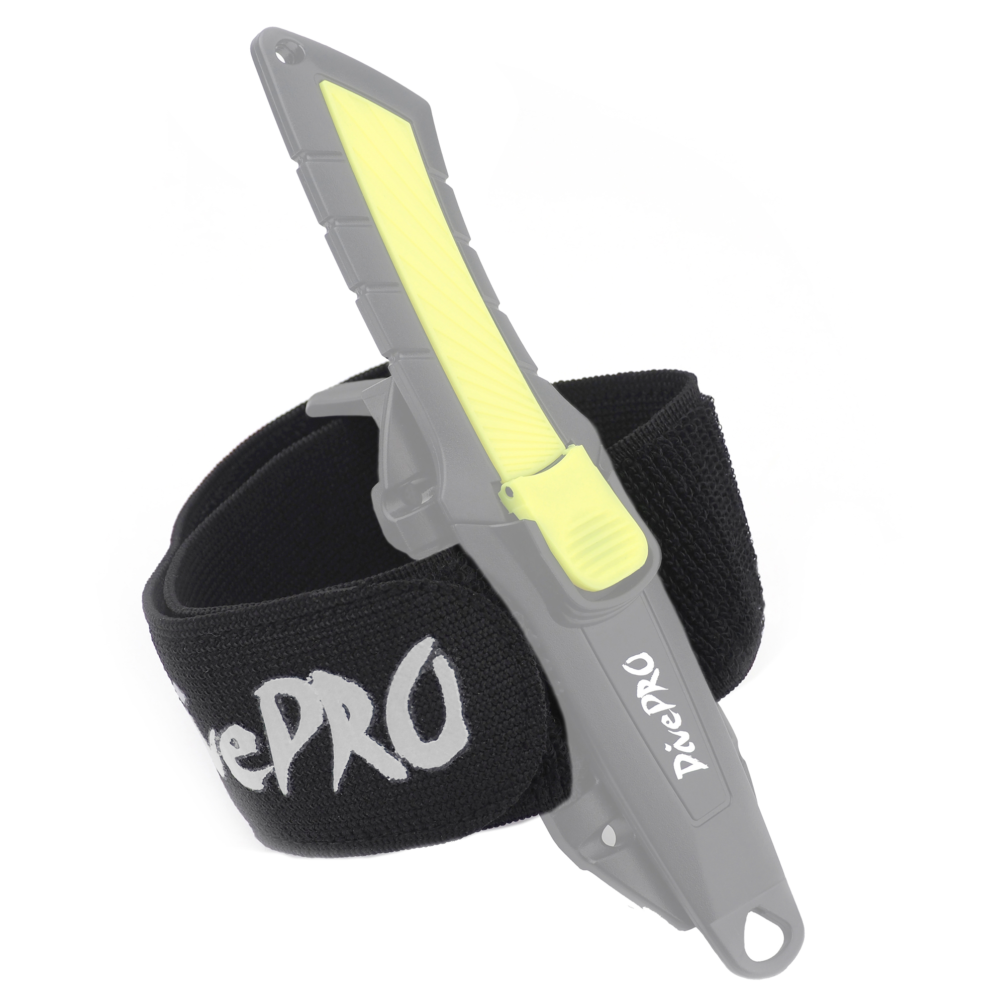 DivePRO Elastic Knife Arm Strap Flexible Loop Multi-Purpose Velcro Tape