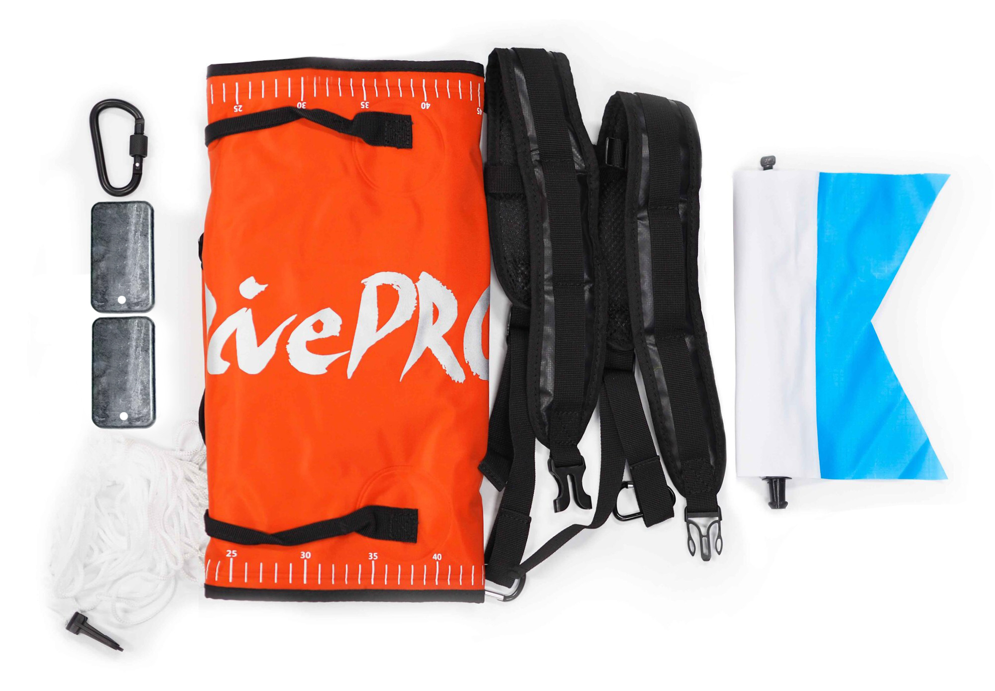 DivePRO Spearfishing Float Dry Bag 30L 420 Denier Nylon Freediving Gear