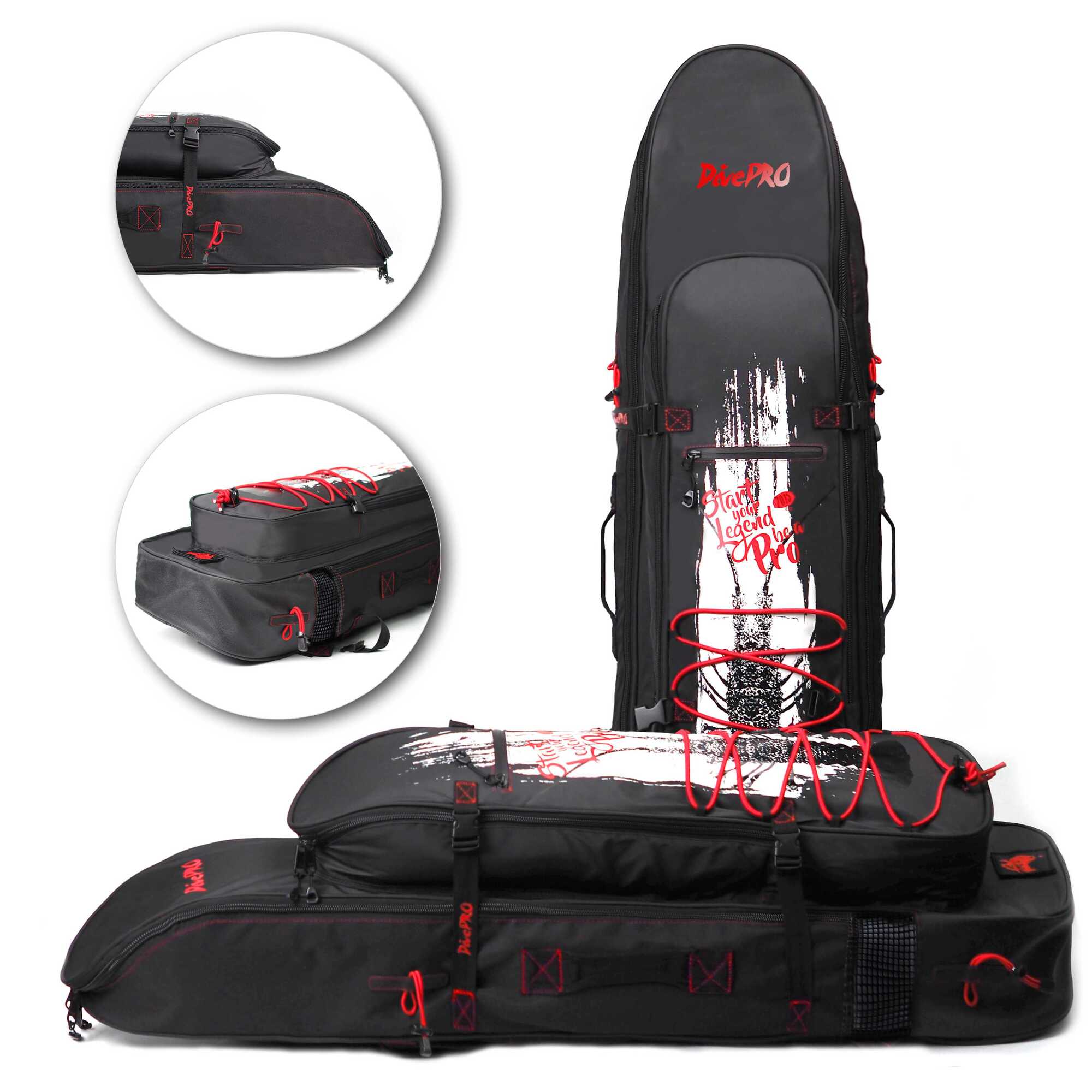 DivePRO Cray Hunter Spearfishing Gear Bag Freediving Backpack Bag