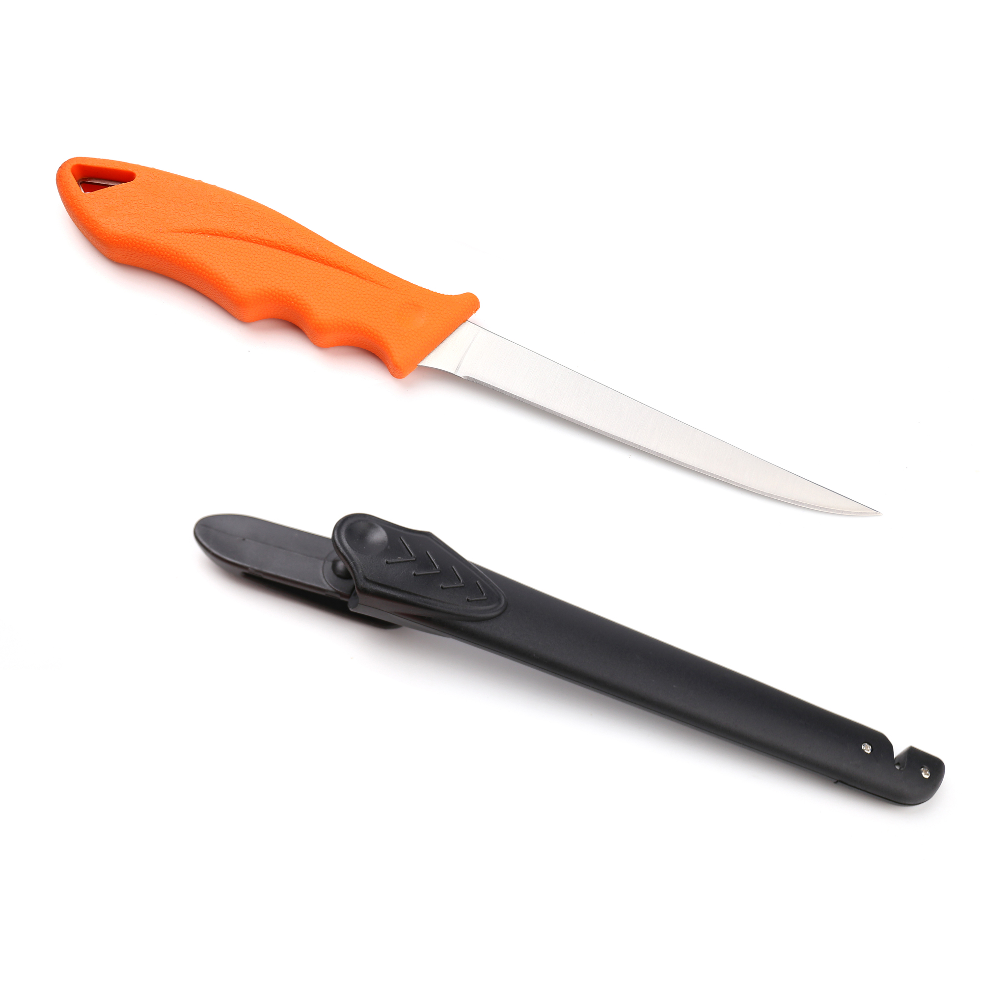 DivePRO Stainless Steel Curved Fish Filleting Knife with Sheath - Picture 12 of 13
