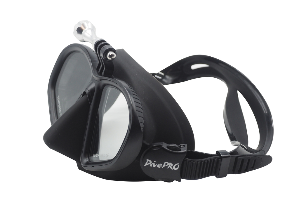 DivePRO Mask Shadow with GoPro Mount Black