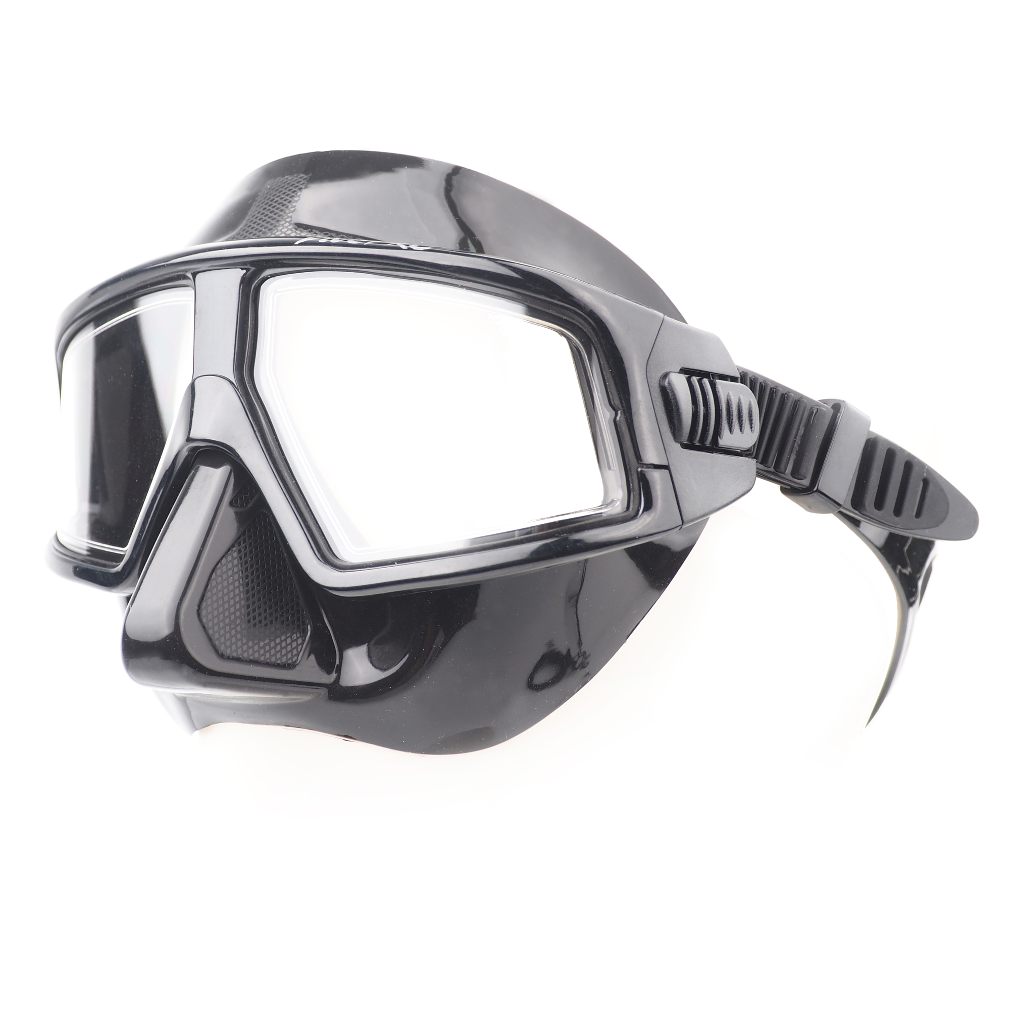 DivePRO Shadow Dive Mask With GoPro Mount – Black, Freediving & Spearfishing, DPMA-GM5-BK