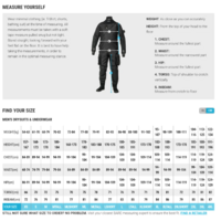 BARE Dry Suit AQUA-TREK 1 [Gender: Male] [Size: XXL]
