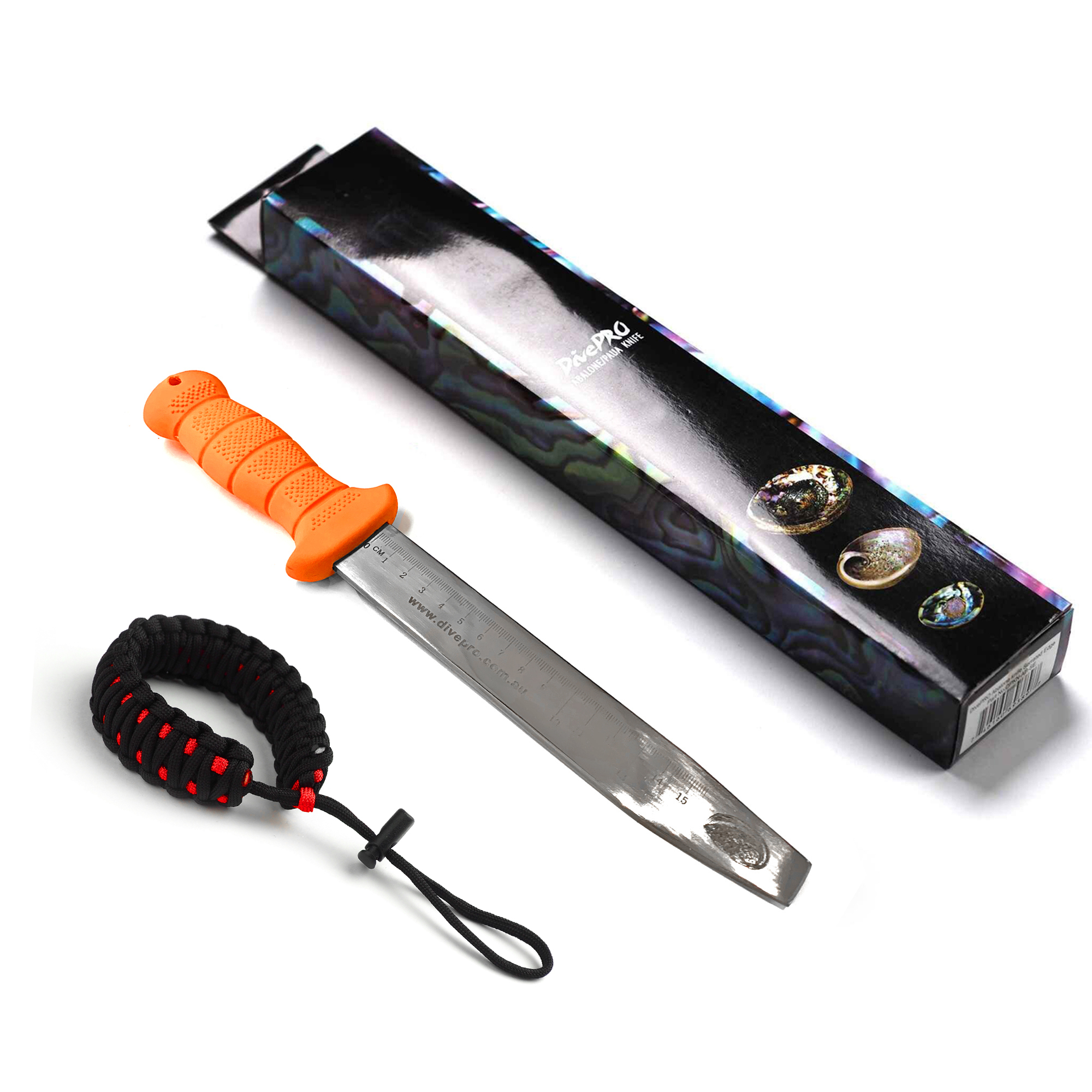 DivePRO Rustproof Abalone Knife Marine Grade Stainless Steel Tool  Spearfishing Gear