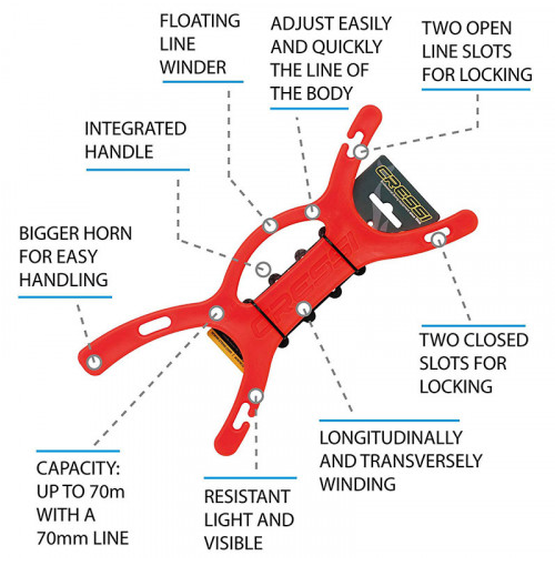 Cressi Buoy Rope Folder