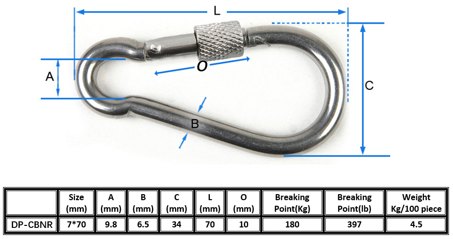 DivePRO Carabiner