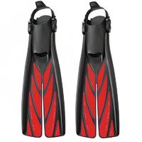 Atomic Aquatics Splitfins Red