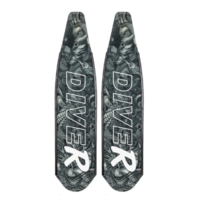 DiveR Innegra Blades Black & White REEF LIFE 