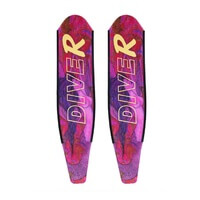 DiveR Carbon Blades Pink Mermaid Freediving Blades