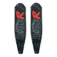 DiveR Innegra Blades Black Triangle Red R