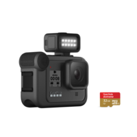 GoPro HERO8 Black Action Camera With 32G SD Card + Light Mod