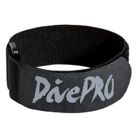 DivePRO Elastic Arm Strap Flexible Hook and Loop for Dive Knives Quick Release