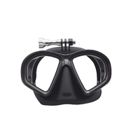DivePRO Dive Mask Shadow with GoPro Mount Black