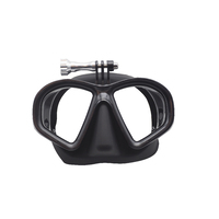 DivePRO Dive Mask Shadow with GoPro Mount Black