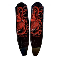 DiveR Composite Blades Wild Red Octopus