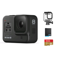 GoPro Hero8 Black + 32G SD Card + Protective Housing + Rechargeable Battery