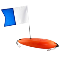 Rob Allen Ridgid Float with Flag & Weight 12 Litre (Foam Filled)