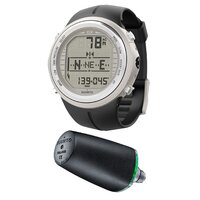 Suunto DX Silver Elastomer plus Transmitter Dive Computer Bundle