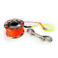 Sterling 25m Aluminium Reel SS Clip & Swivel
