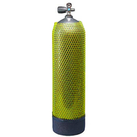 Sterling 10.5L & 12.2L Tank Mesh Heavy Duty PVC Scuba Dive Air Protective Mesh Net Diving Cylinder Protection High Visible Bottle Sleeve Accessory 