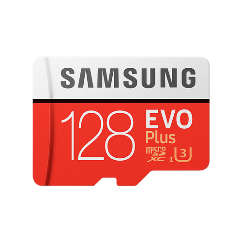Samsung 128GB EVO Plus MicroSDXC UHS-I U3 Card