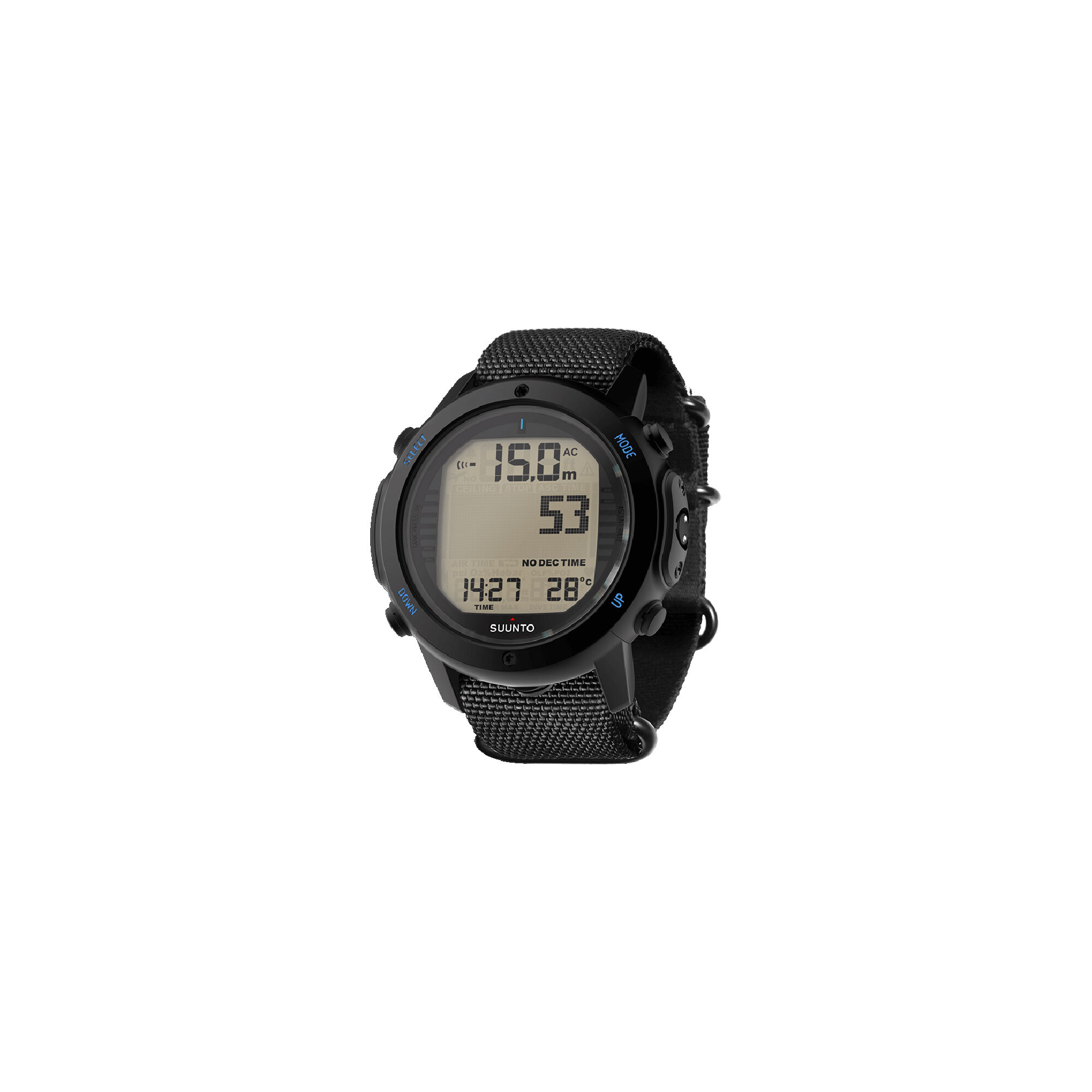 Suunto D6i NOVO Zulu With Transmitter Bundle Dive Watch Computer [colour: Black]