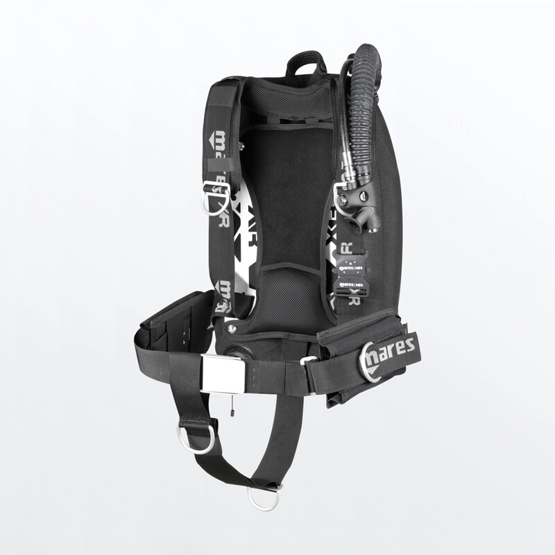 Mares XR REC Silver Single Backmount Set XR Line