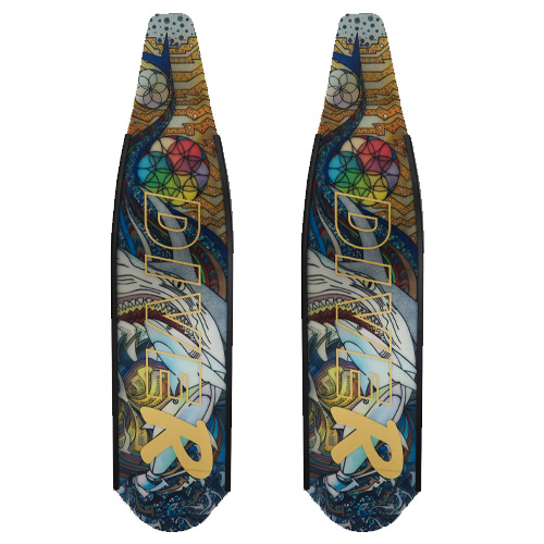 DiveR Carbon Blades Sharks [stiffness: Medium]