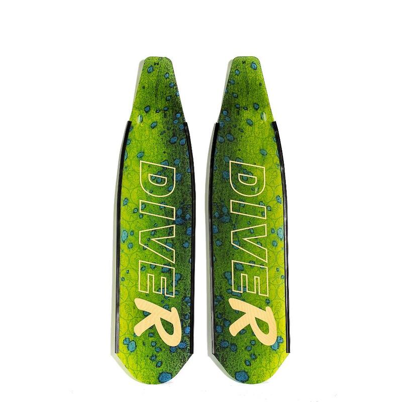 DiveR Carbon Blades Dorado Freediving Blades [stiffness: Soft]