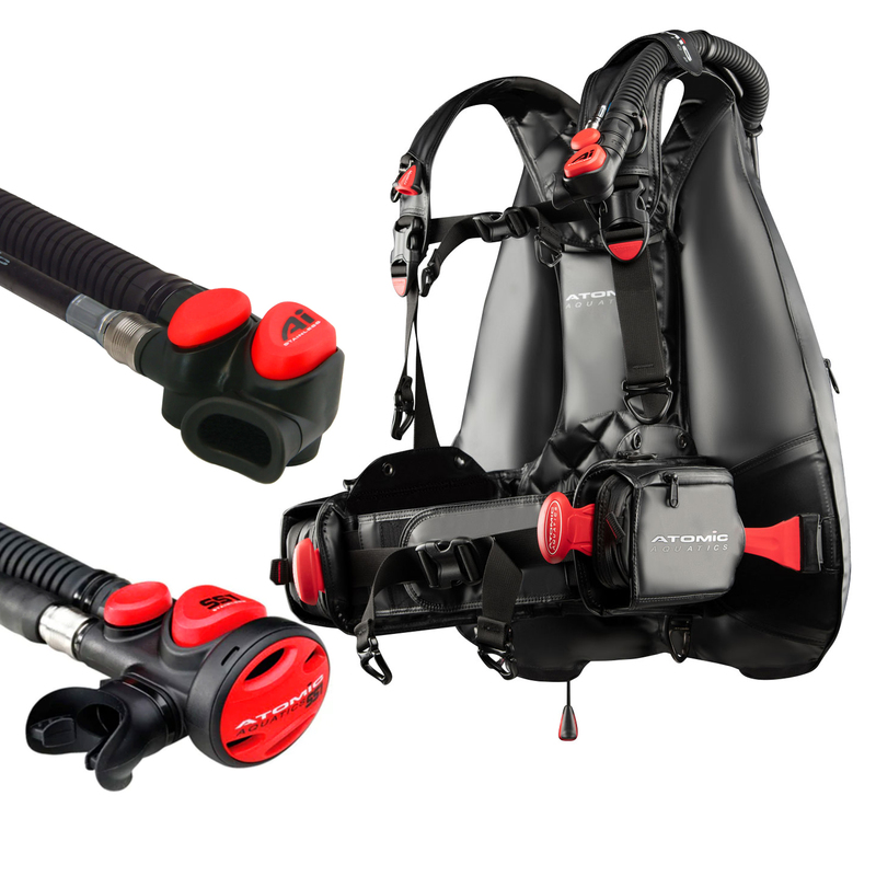 Atomic Aquatics BC2 BCD with Ai/SS1 Inflator [Inflator: Without Inflator] [Size: XL]