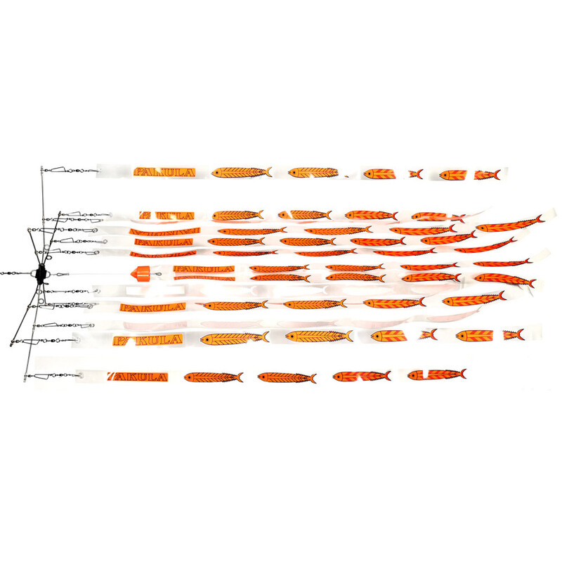 Pakula 24" STAINLESS 13 DROP BAR [With: 12 SINGLE AND 1 TRIPLE BRAD J LUMO STRIPS]