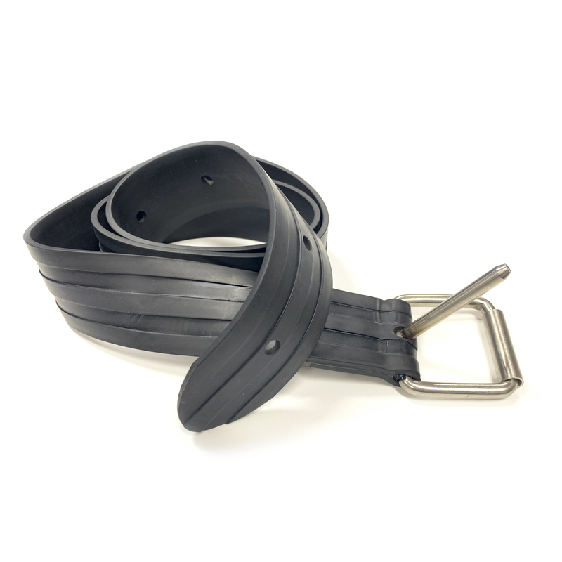 DivePRO Quick Release Adjustable Rubber Marseille Dive Weight Belt [Length: 1.3m]