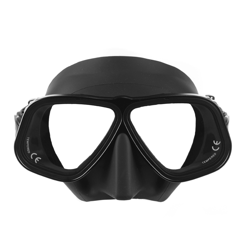 DivePRO Alien Mask Diving Mask with Alloy Frame [ Black ]
