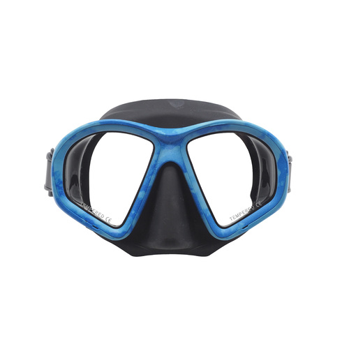 DivePRO Predator Mask Blue Camo(Optical Lens Available)
