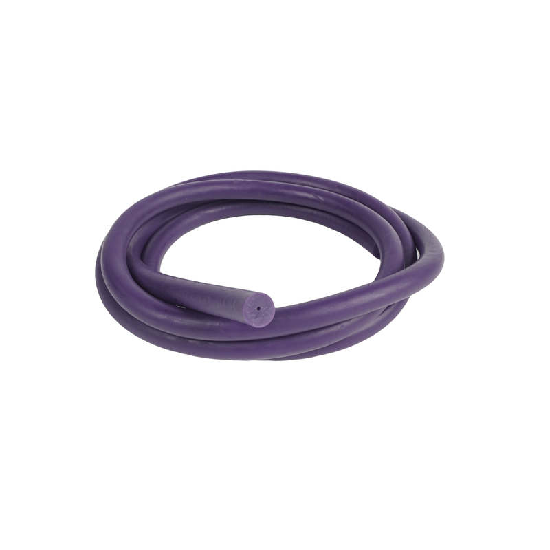DivePRO Speargun Small Bore Rubber in 14mm [Colour: Purple] [Length: 1m]