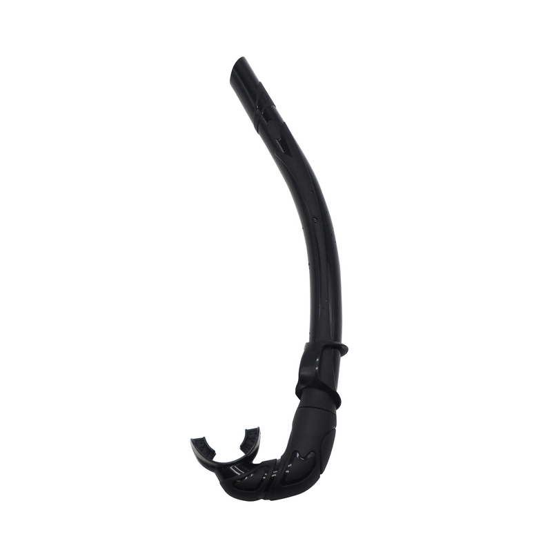DivePRO Cray Hunter Flexible Silicone Freediving Spearfishing Snorkel [Color: Black]
