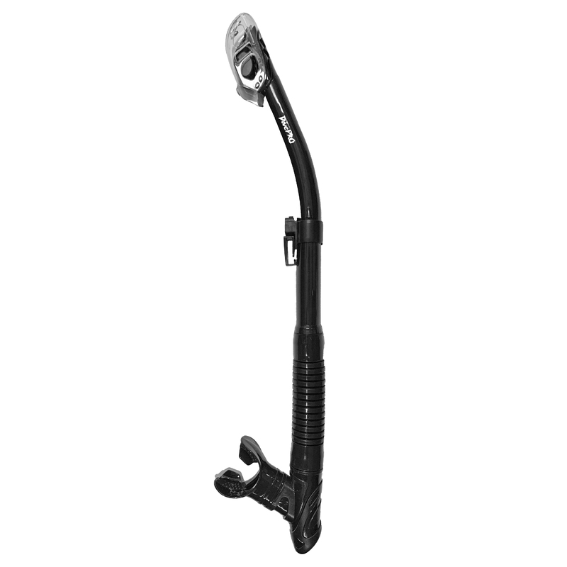 DivePRO Ultra Dry Premium silicone mouthpiece Snorkel Scuba Diving Snorkelling Gear Black