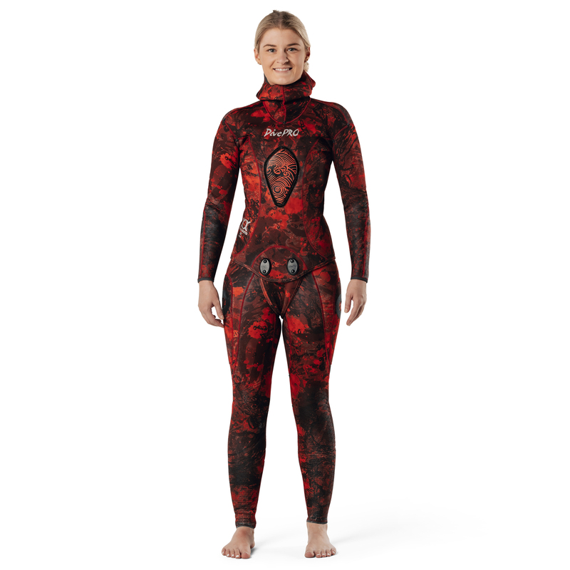 DivePRO Lady Wetsuit DIABLO YAMAMOTO 39 3mm [Wetsuit Size: 48]