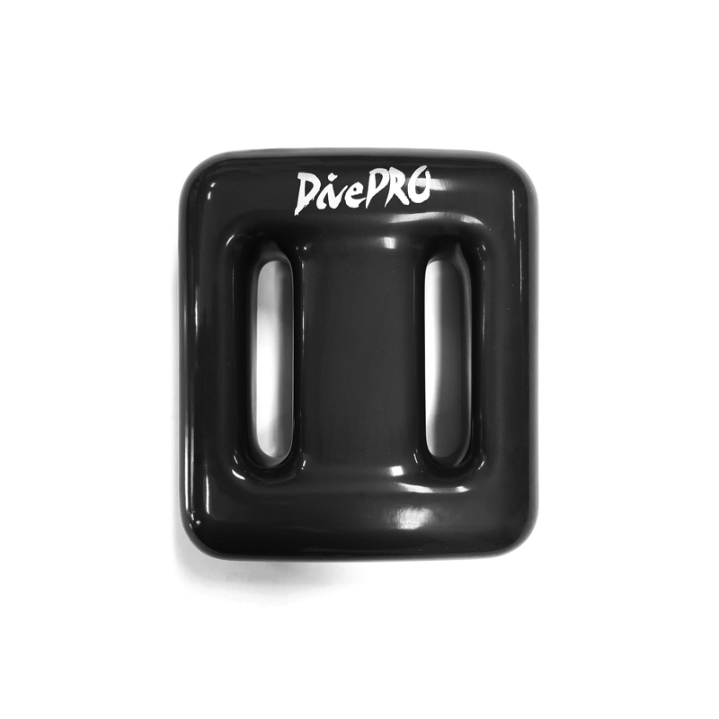 DivePRO Scuba Freediving Top Quality PVC Coated Dive Weight [Weight: 2 Kg] [Colour: Black]