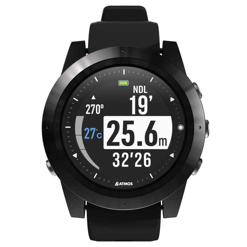 ATMOS MISSION ONE Dive Computer [Colour: Black]