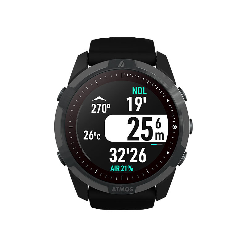 ATMOS MISSION2 Mission Two GPS Dive Computer [Colour: Black]