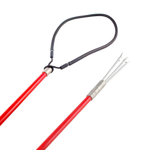Ocean Hunter Fibreglass Handspear 2.0m [colour: Red]