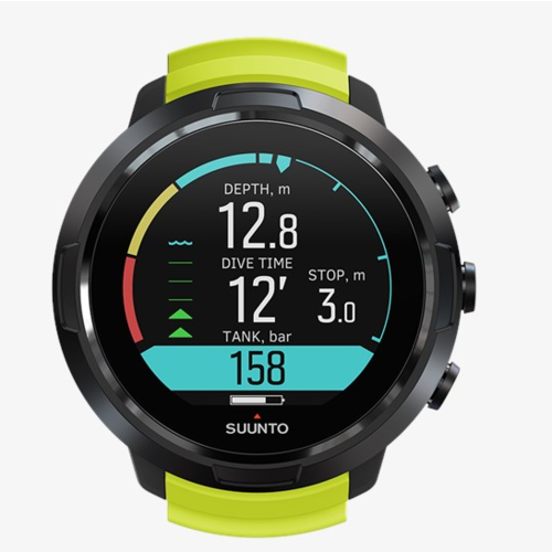 Suunto D5 Dive Watch Computer Black Lime